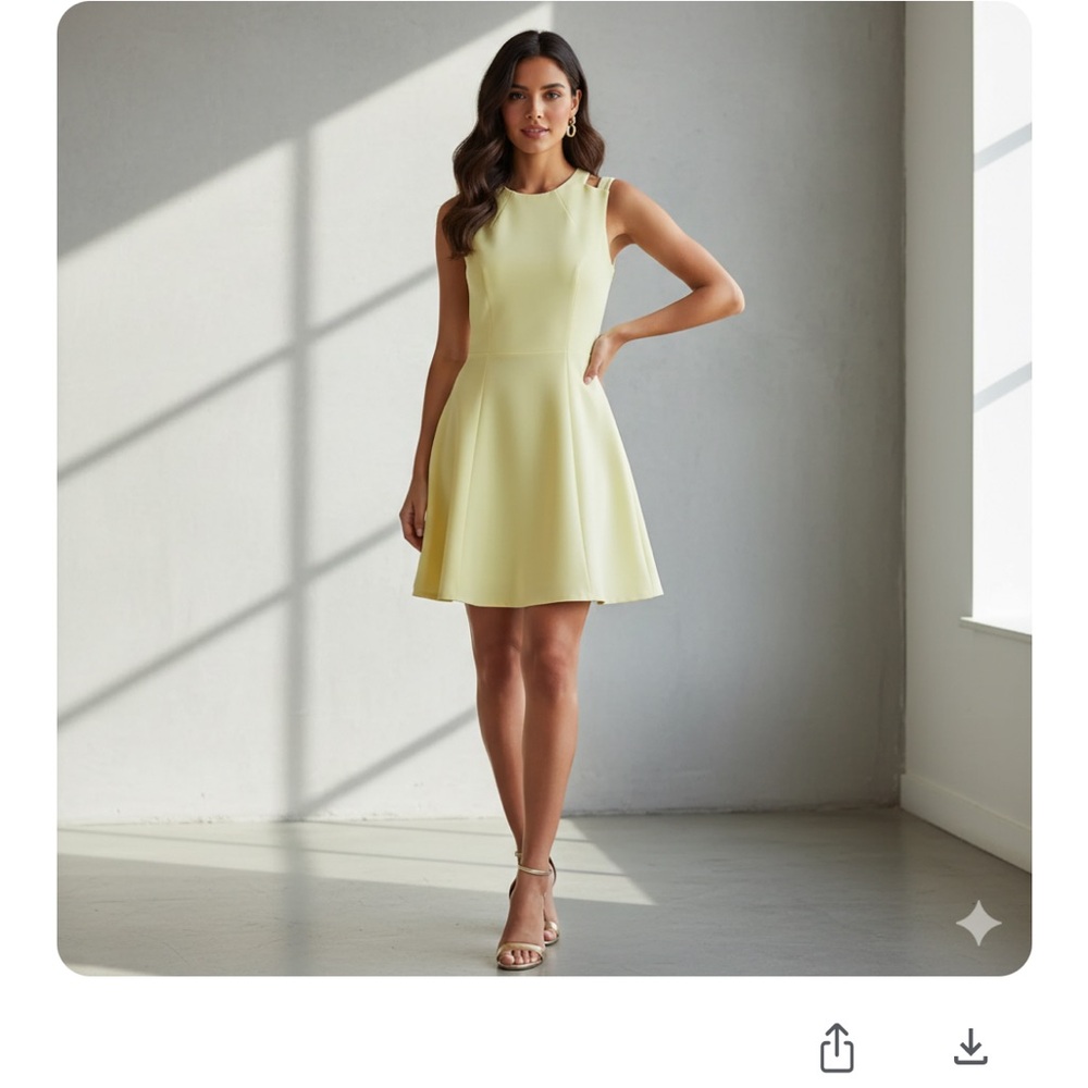 Rag & Bone Gorgeous chartreuse Mini Dress